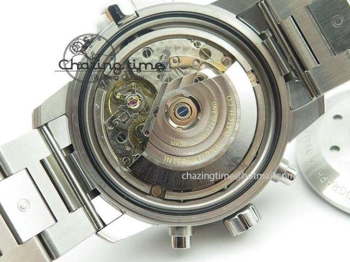 MIROTIME 0520 Classic Aquatimer Chrono IW376803 V6F 1:1 Best Edition Black Dial On SS Bracelet A 7361